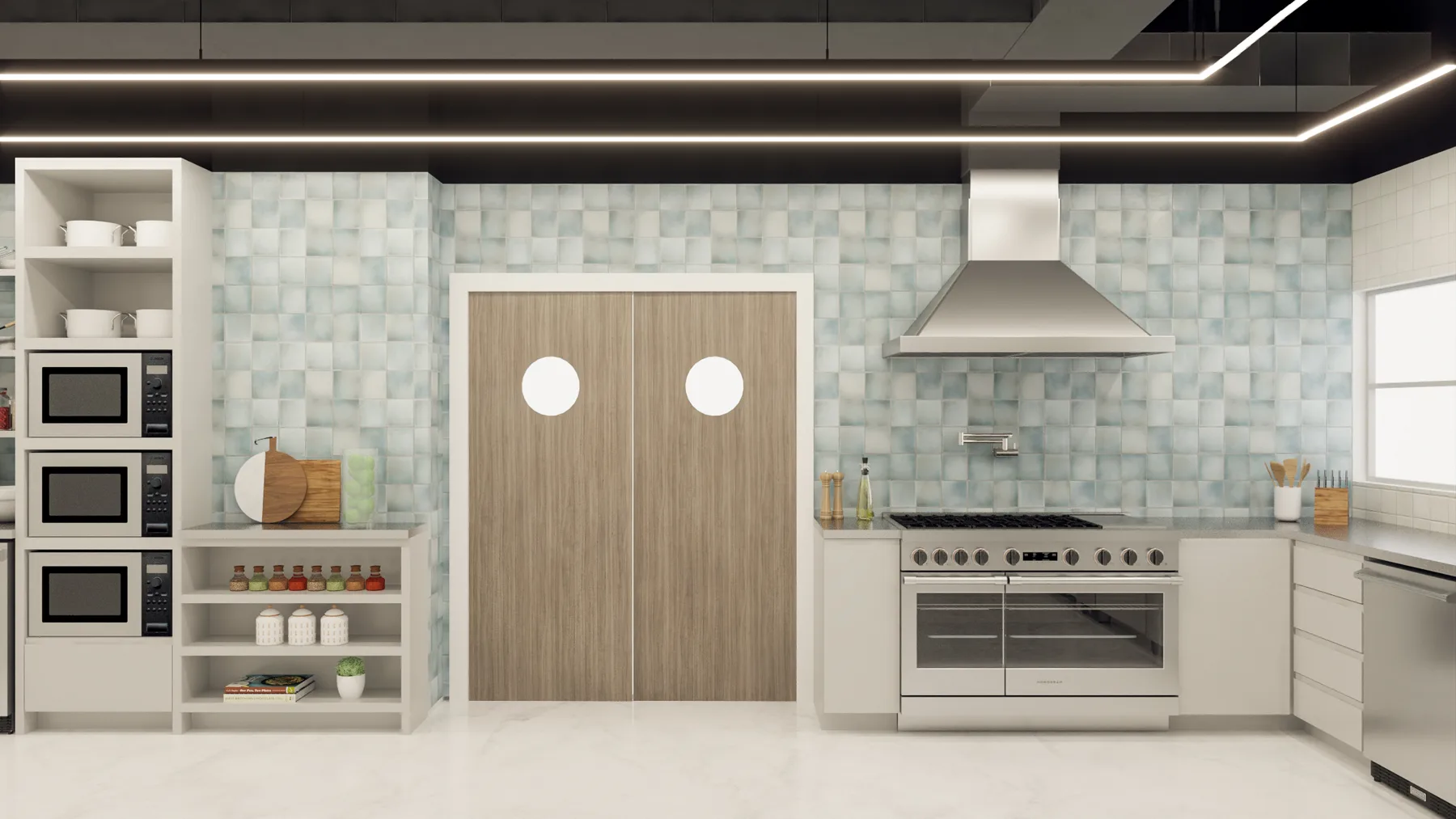 ATLANTIC, Kitchen, interior detail 2