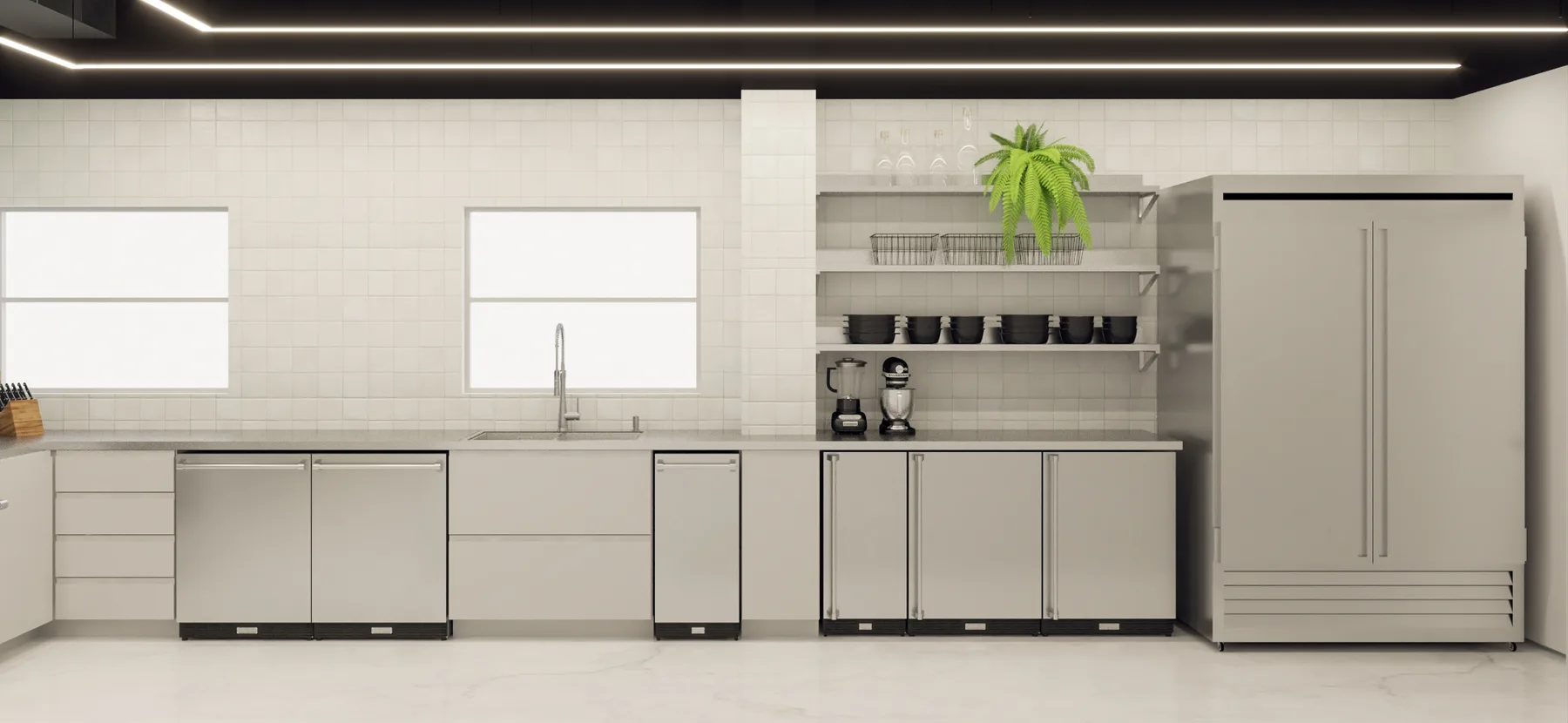 ATLANTIC, Kitchen, interior detail 4