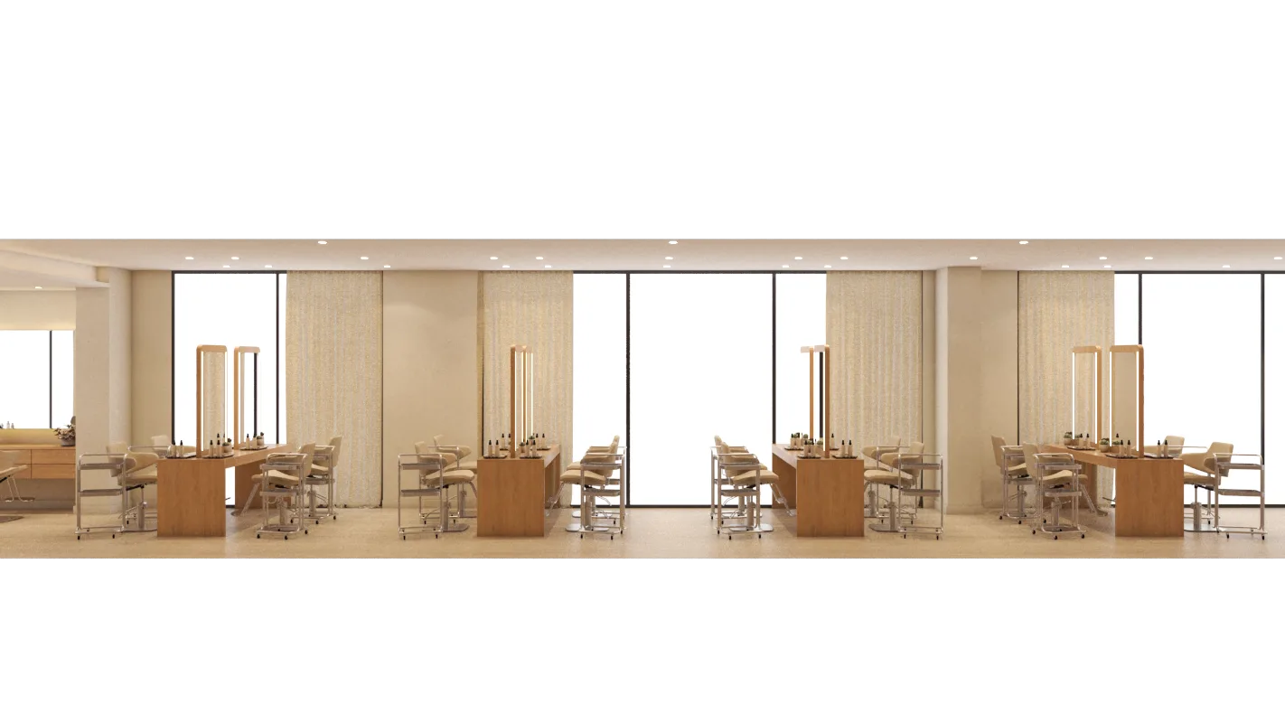 EC SALON, Salon, interior detail 6