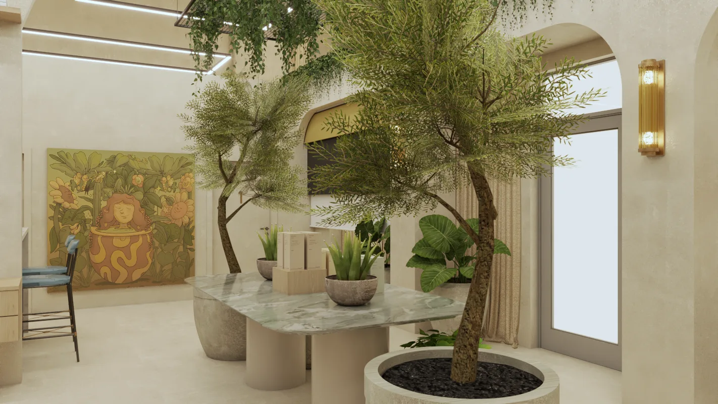 DAFNE, interior detail 9