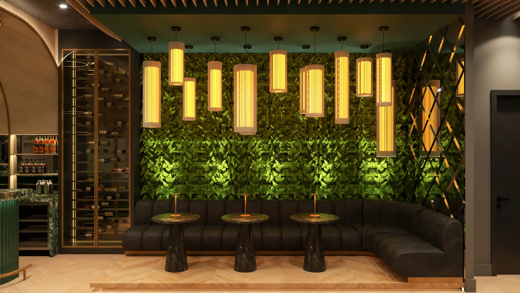 RENDER PM, Club Room, interior detail 11