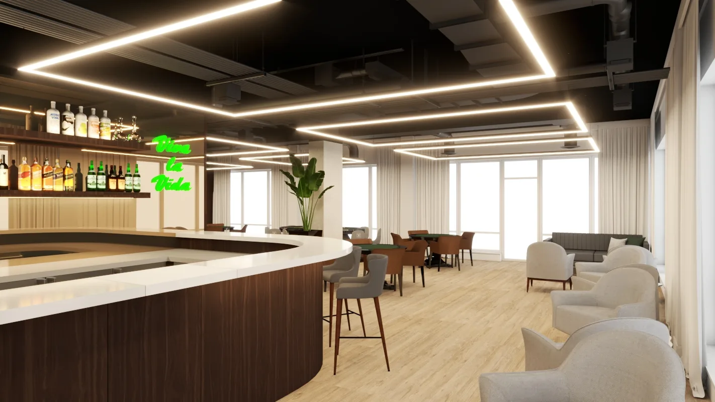 ATLANTIC, Lounge Bar & Card Room, interior detail 16