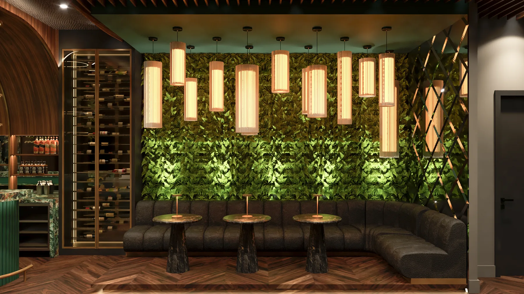 RENDER PM, Club Room, interior detail 18