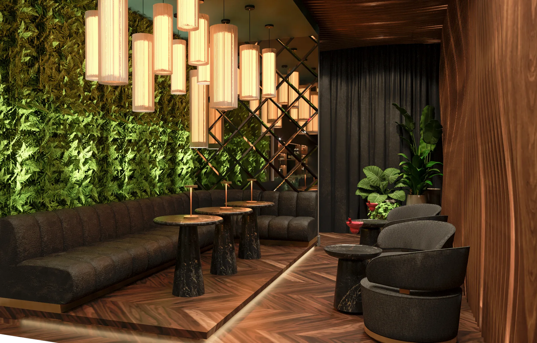 RENDER PM, Club Room, interior detail 19