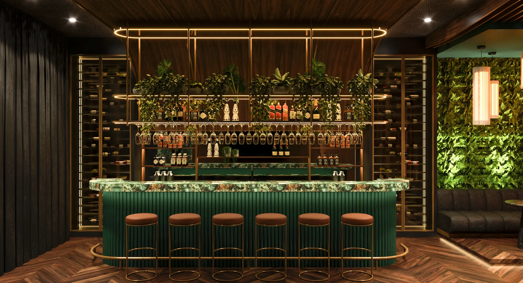 RENDER PM, Club Room, interior detail 20