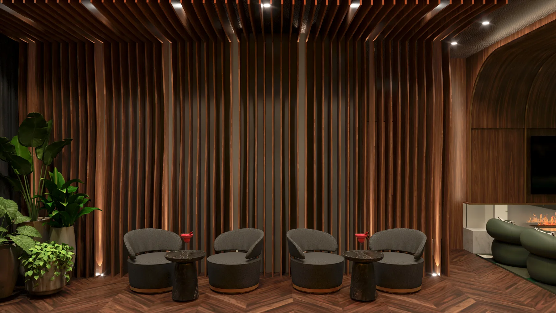 RENDER PM, Club Room, interior detail 21