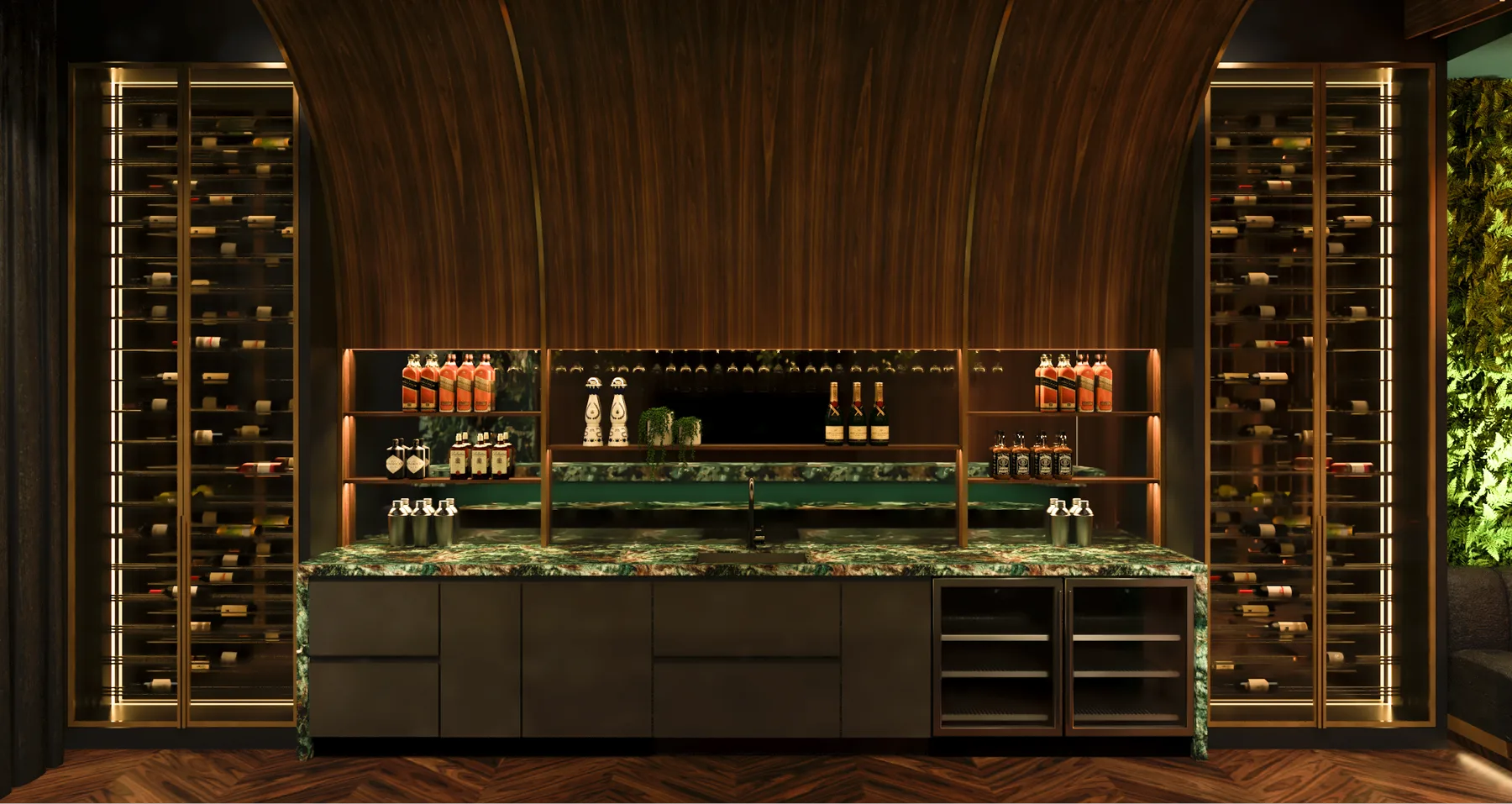 RENDER PM, Club Room, interior detail 22
