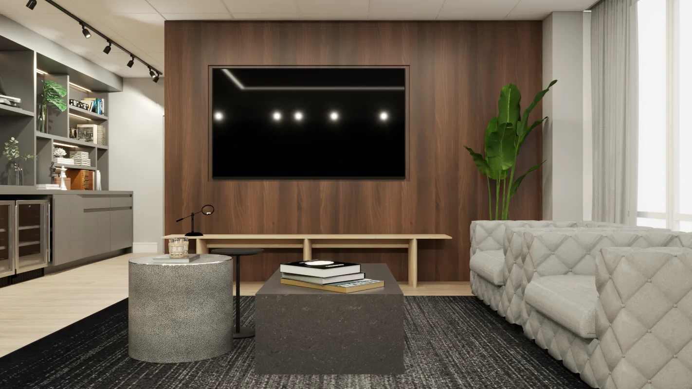 ATLANTIC, Men's Lounge, interior detail 34