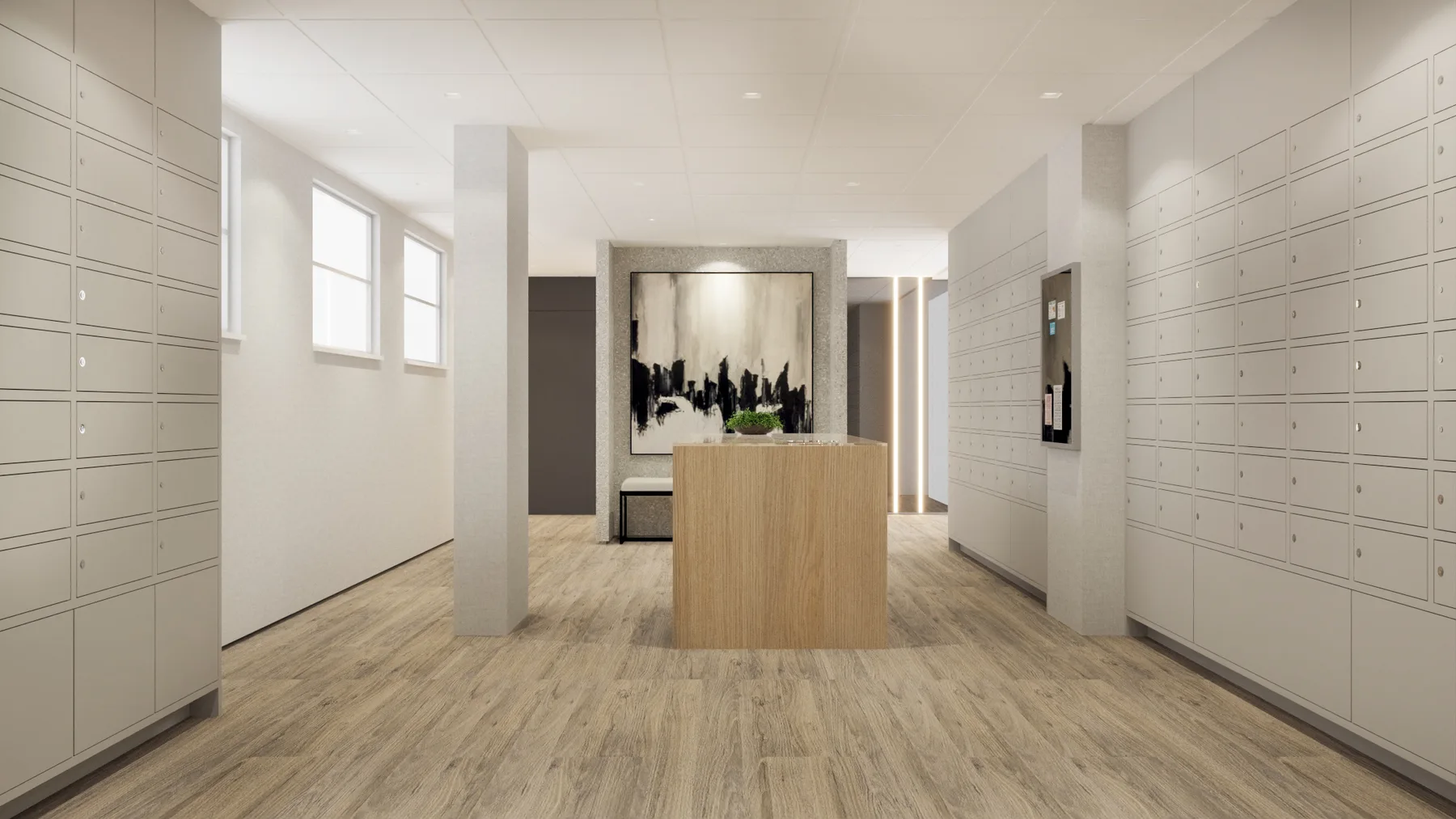 ATLANTIC, Mail & Package, interior detail 36