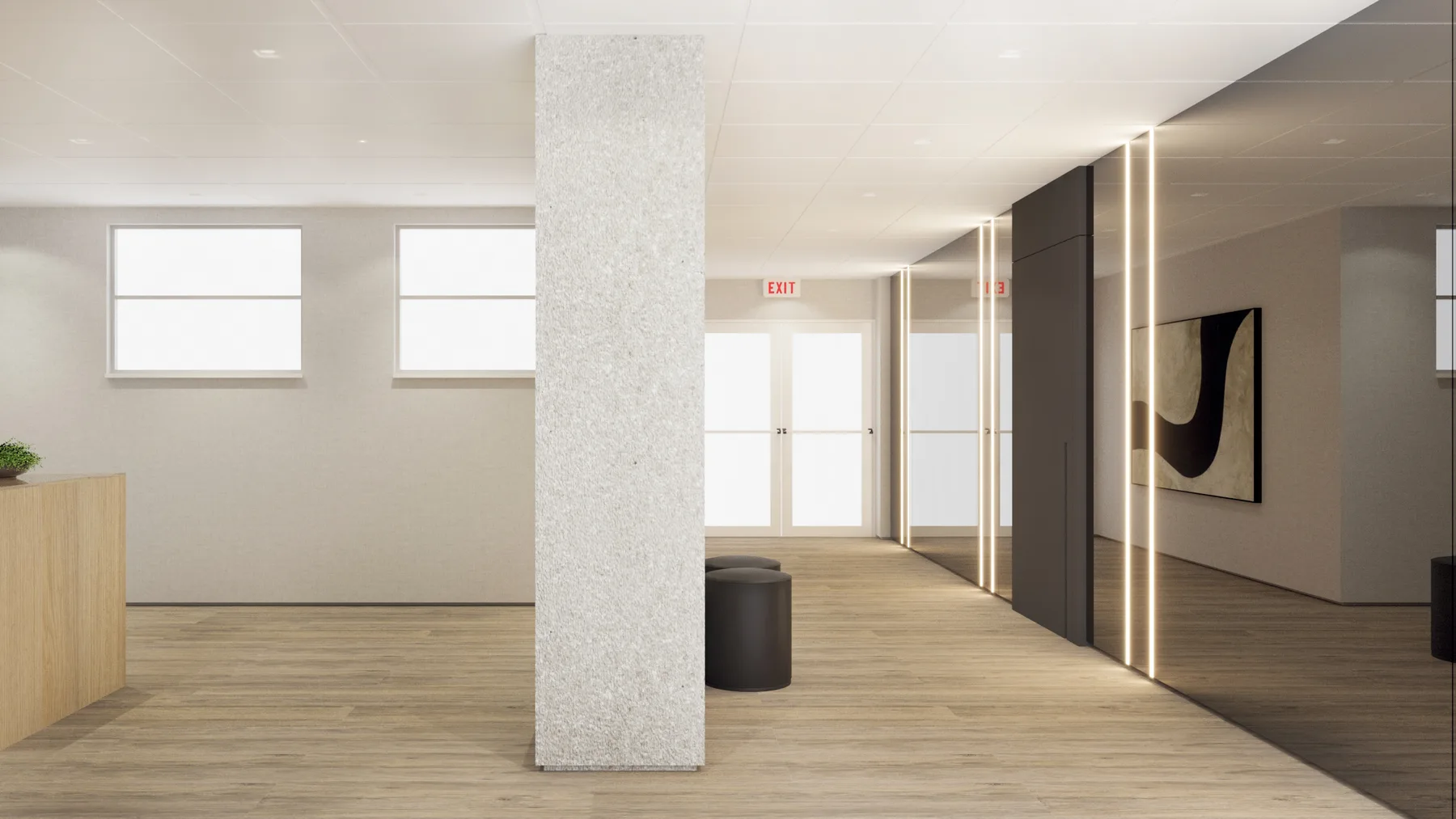 ATLANTIC, Mail & Package, interior detail 40