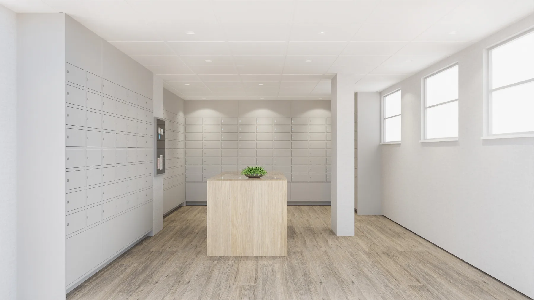 ATLANTIC, Mail & Package, interior detail 41